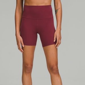 Lululemon 🍋 Wunder Train High Rise 6” Shorts